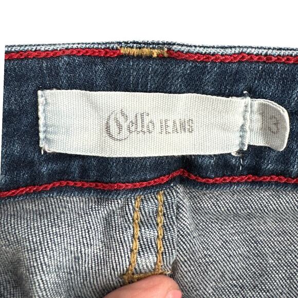 Cello Jeans Blue Ripped Distressed Whiskering‎ Skinny Fit Jeans Size 13 - Picture 3 of 8